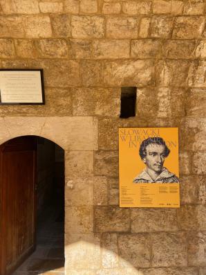 Wernisaż wystawy „Słowacki in Lebanon” w klasztorze św. Antoniego w Ghazir w Libanie